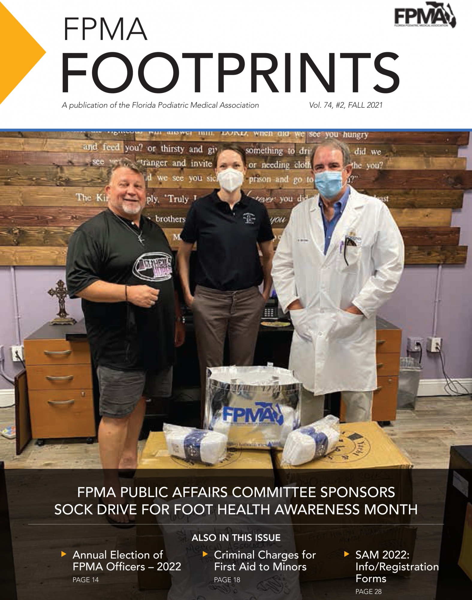 Fall 2021 Issue of FPMA Footprints