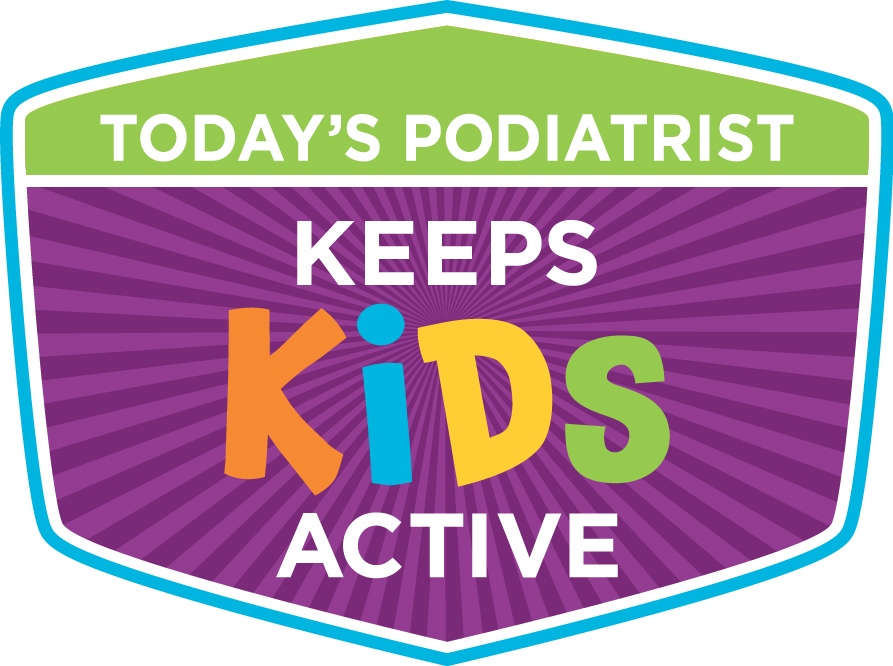 Today's Podiatrist Keeps Kids Active logo