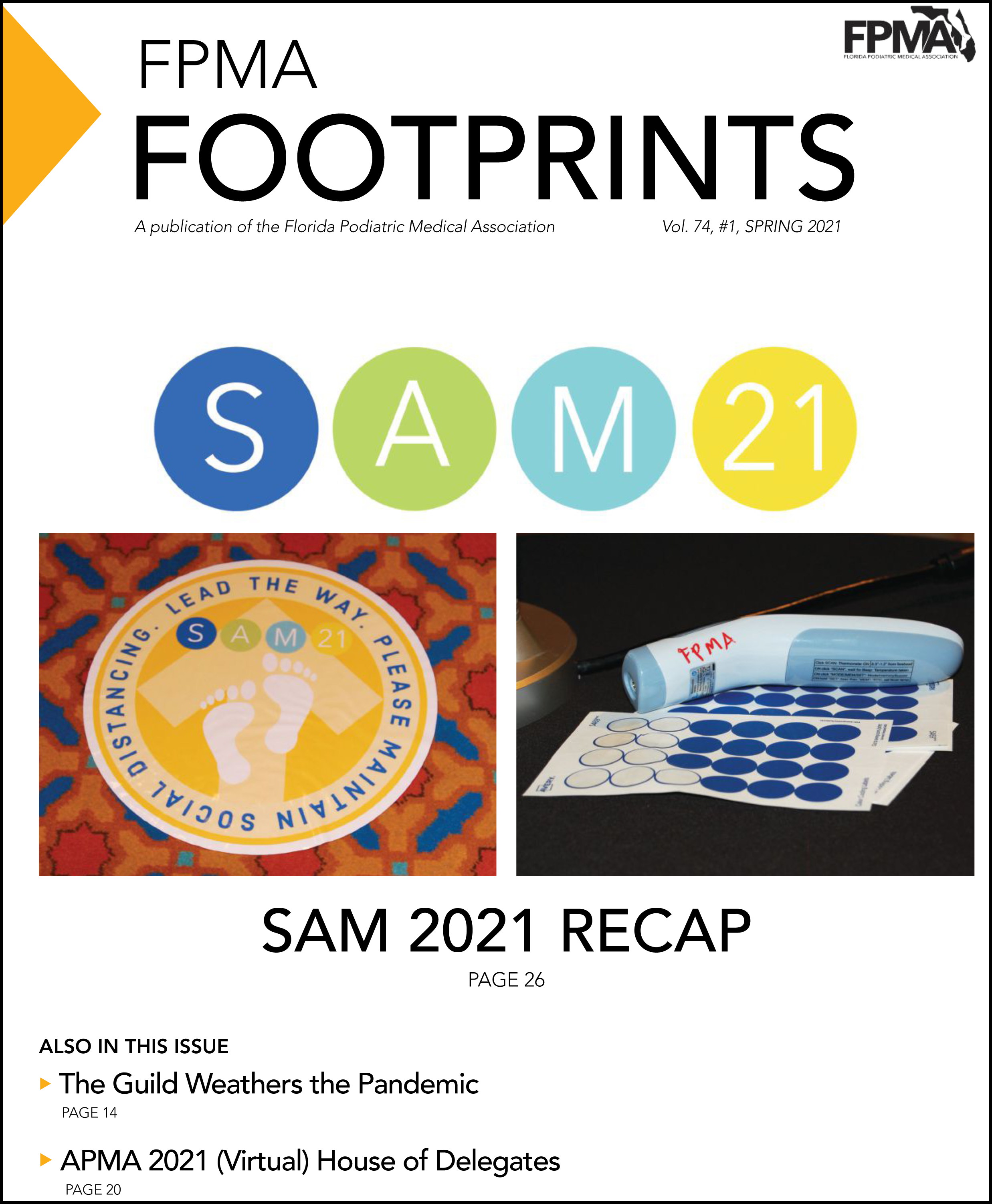 Spring 2021 Issue of FPMA Footprints