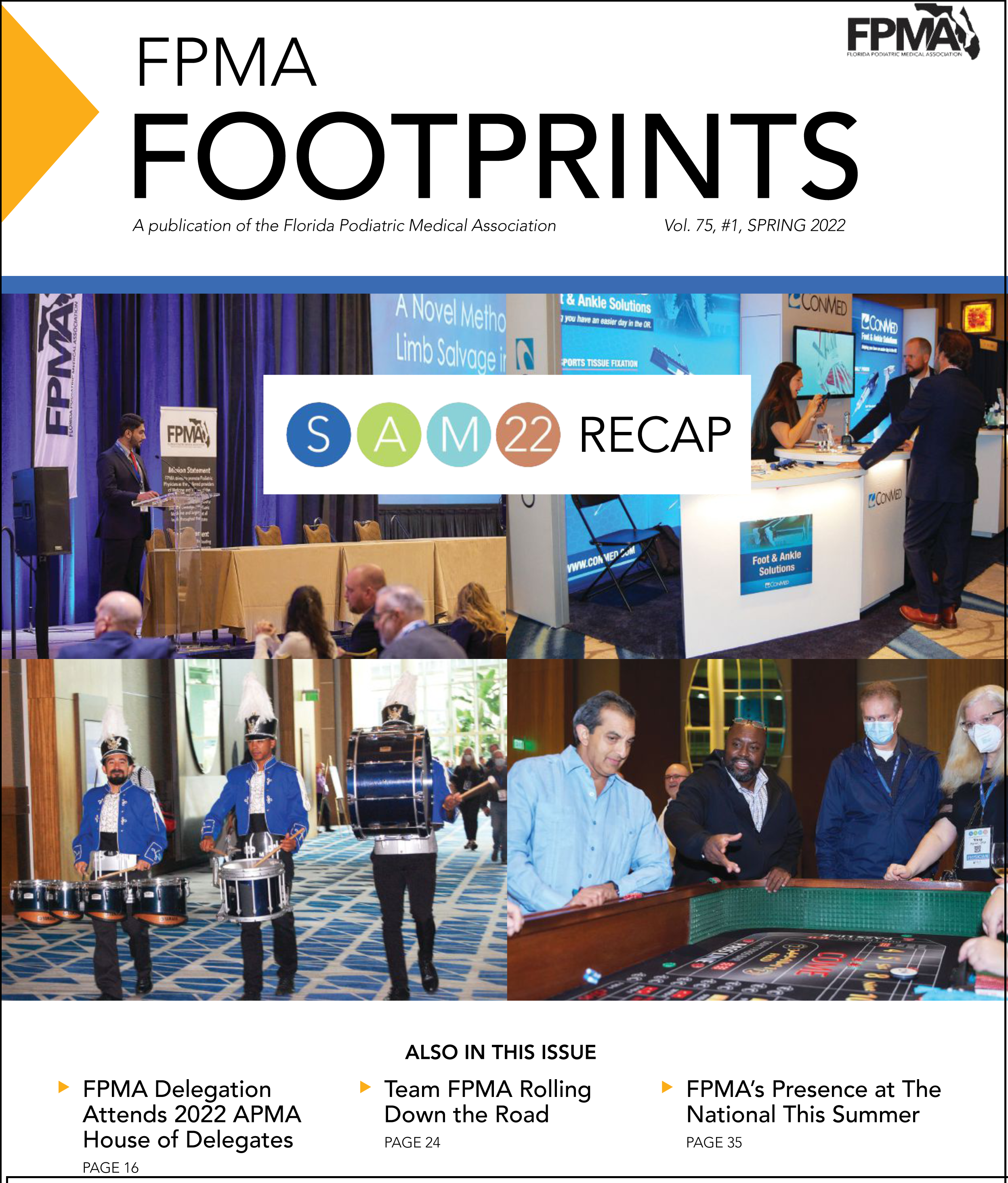 Spring 2022 Issue of FPMA Footprints