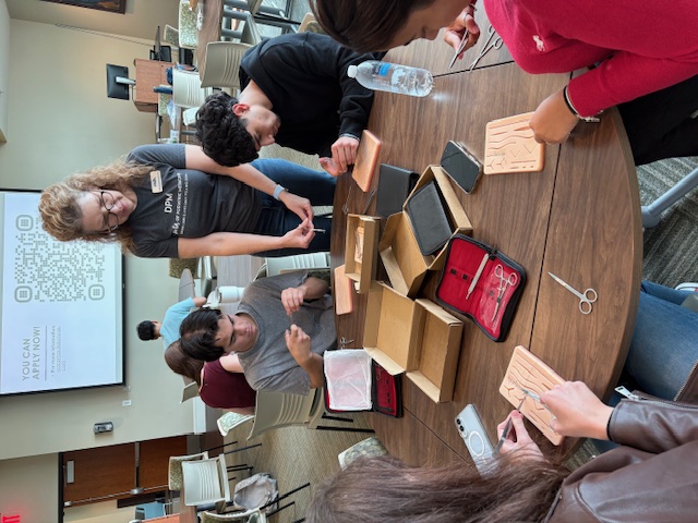 Dr. Zdancewicz with BUSPM Students