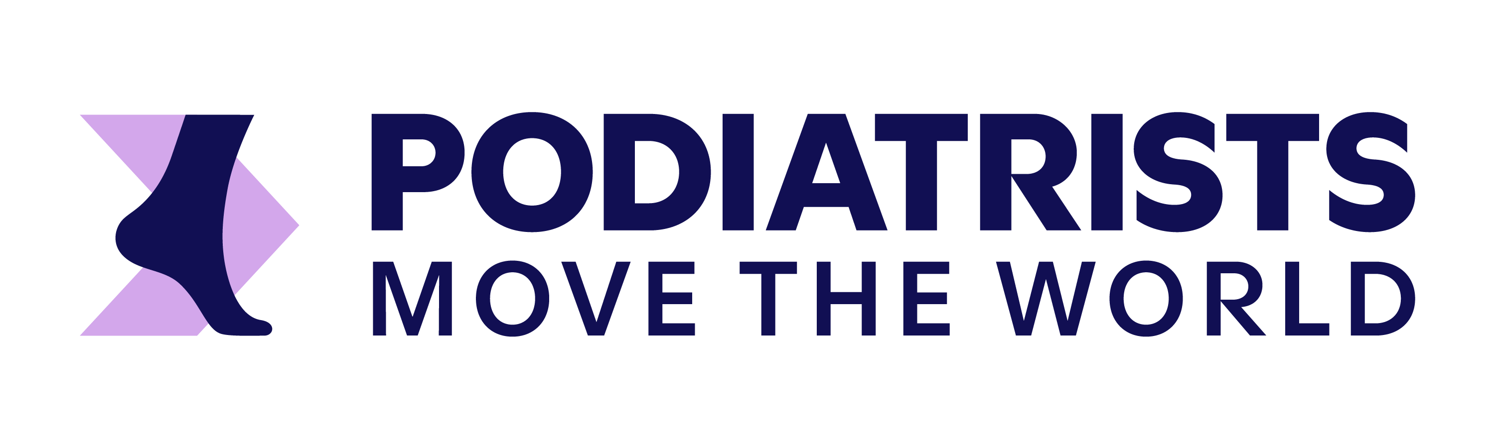 Podiatrists Move the World logo
