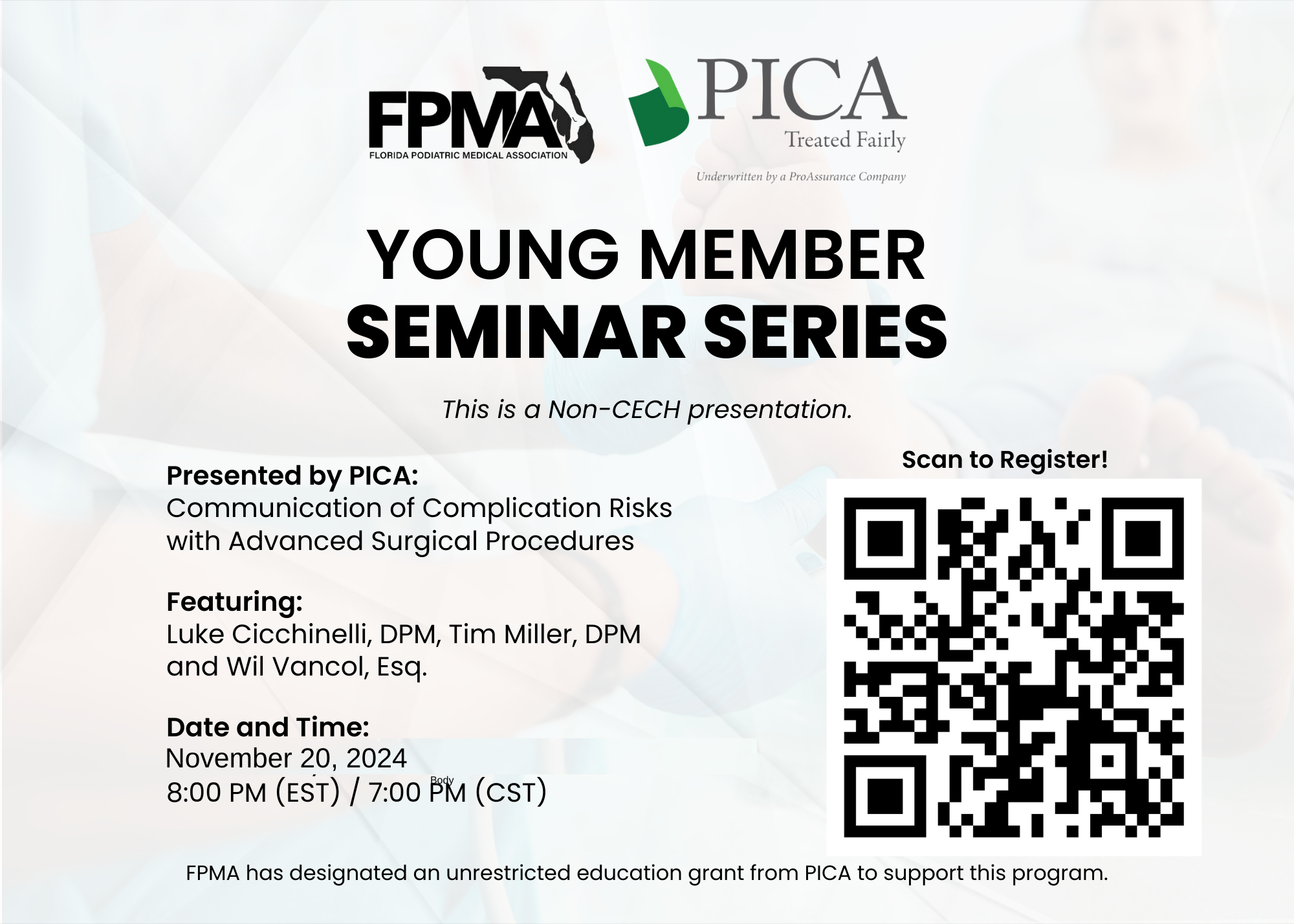 Young Member Seminar Series graphic